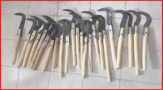 توقيف سائق سيارة أجرة وطالبين متورطين في حيازة العشرات من “الشفرات” بغرض استخدامها في ارتكاب جنايات..