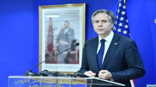 بلينكن:المغرب شريك قوي للولايات المتحدة على المستوى العالمي..