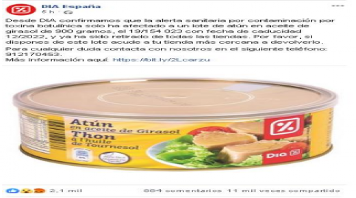 المستهلك المغربي معني بهذا الأمر ..إسبانيا تسحب علب “تونة” تعرضت للثلوت بمادة سامة