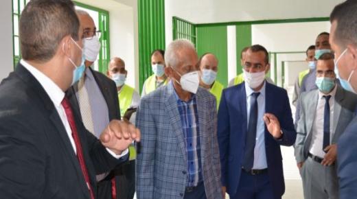 التامك يتفقد ورش بناء السجن المحلي بوجدة الذي سيتمّ افتتاحه قريبا..‬