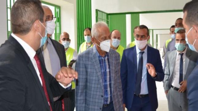 التامك يتفقد ورش بناء السجن المحلي بوجدة الذي سيتمّ افتتاحه قريبا..‬