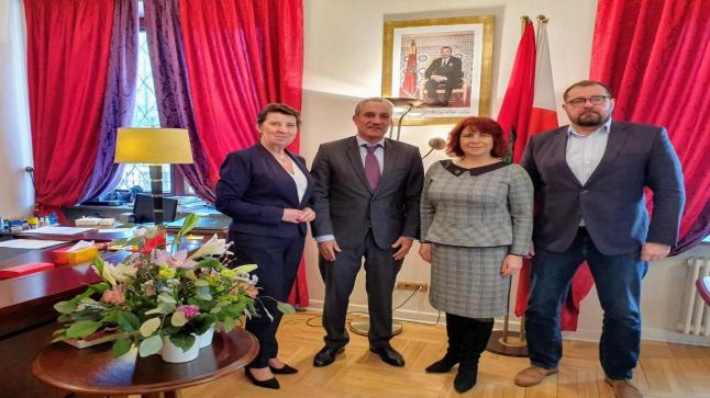 رئيسة مجموعة الصداقة البولونية المغربية تشيد بتدخل المغرب في الكركرات..