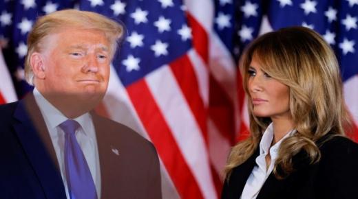 ميلانيا ترامب تدعو زوجها لقبول نتيجة الانتخابات..