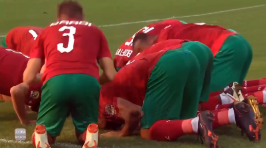 المنتخب المغربي للمحليين ينتصر على نظيره الطوغولي في أول مباراة في “الشان”..