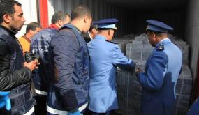 حسب تقرير جمركي..حجز 398 طنا من الأكياس البلاستيكية