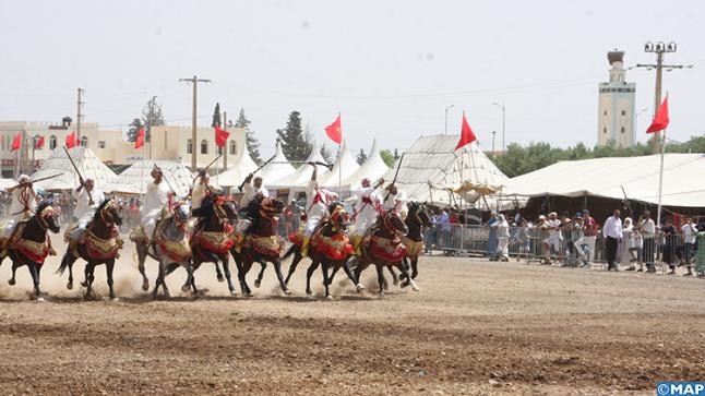 جرسيف .. مهرجان تادرت للتبوريدة تحت شعار “الفروسية فن وتراث”..