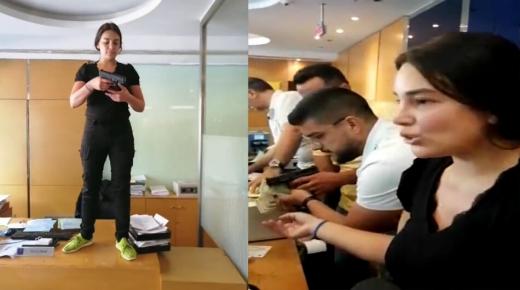 شابة تقتحم بنكا رفقة محاميها حاملة مسدسا وقنينة بنزين لتسحب أموالها بالقوة بغية علاج شقيقتها