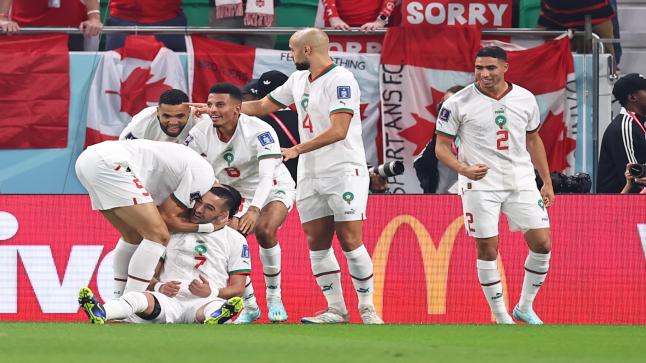 المنتخب المغربي يتأهل إلى ثمن نهائي كأس العالم 2022 ويتصدّر مجموعته ب 7نقاط
