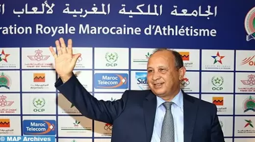إعادة انتخاب “وحيد زمانه” أحيزون رئيسا للجامعة الملكية المغربية لألعاب القوى لولاية جديدة