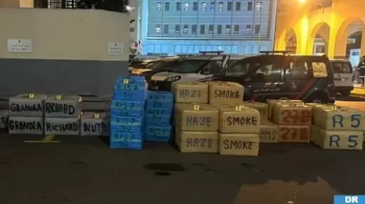 صيد ثمين..إحباط محاولة للتهريب الدولي للمخدرات وحجز 6 أطنان و550 كلغ من مخدر الشيرا