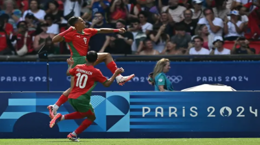 الأسود يدكون شباك أمريكا برباعية ويتأهلون إلى نصف نهائي الأولمبياد في مواجهة اسبانيا..