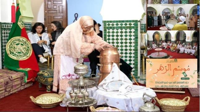 موسم الزهر بتازة بين إبراز التراث اللامادي المحلي وحفظ الهوياتي ..