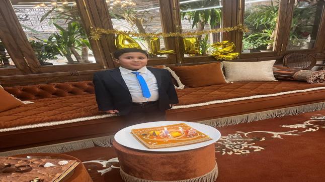 تهنئة بمناسبة عيد ميلاد الطفل المحبوب مقدمي علي حميد