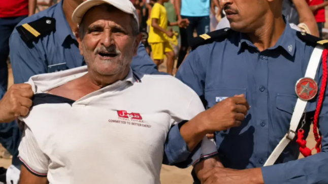 الحكم بالحبس النافذ على الفلاح حمريطة الذي وصف نفسه بـ”البطل لي أتشد أعلى رزقو” أثناء اعتقاله من طرف عناصر الدرك..