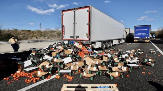 المصدرون المغاربة يعتزمون مقاضاة مخربي منتجاتهم الإسبان