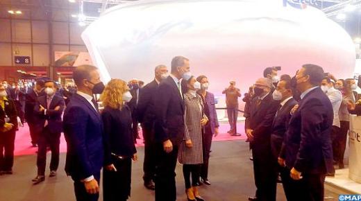 المعرض الدولي للسياحة بمدريد 2022.. عاهلا إسبانيا يزوران الرواق المغربي..