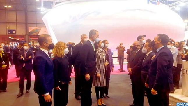 المعرض الدولي للسياحة بمدريد 2022.. عاهلا إسبانيا يزوران الرواق المغربي..