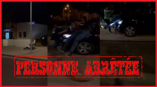 شرطة أكادير توقف سائق السيارة الذي صدم فتتاتين وشخص ومخفر الشرطة