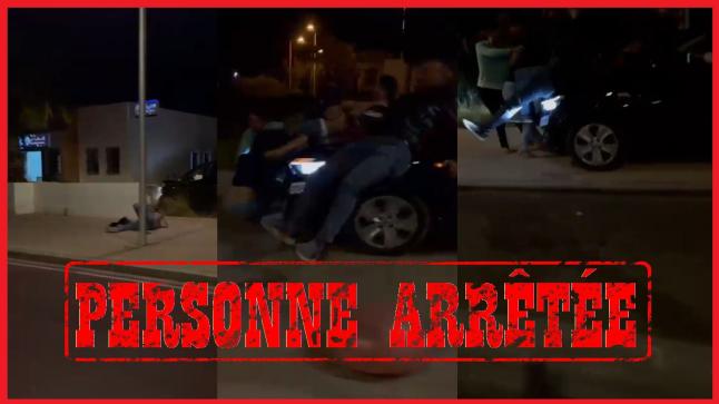 شرطة أكادير توقف سائق السيارة الذي صدم فتتاتين وشخص ومخفر الشرطة