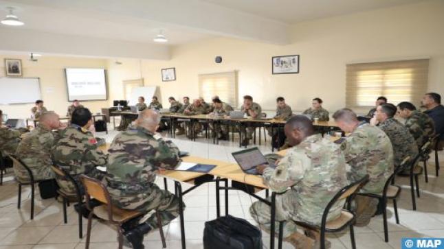 انعقاد اجتماع التخطيط الرئيسي لتمرين “الأسد الإفريقي 2023” بأكادير￼