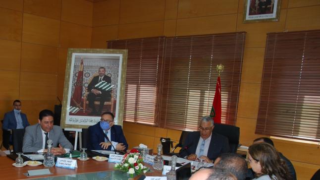 اجتماع المجلس الإداري للوكالة المستقلة الجماعية لتوزيع الماء و الكهرباء بوجدة 17 يونيو 2021 ..