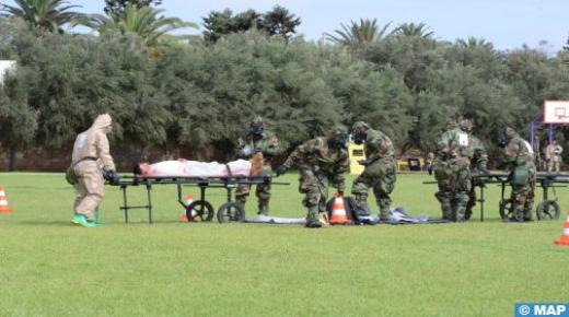 الأسد الأفريقي 2023.. تمرين بأكادير لتقييم تفاعلية وحدة الإنقاذ والإغاثة التابعة للقوات المسلحة الملكية ضد هجوم بأسلحة الدمار الشامل￼