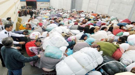 خطير.. تقرير أسود يسجل سوء معاملة الأمن والجمارك لنساء التهريب …