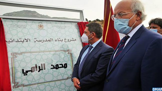 تخليدا لاسم رئيس جامعة عبد المالك السعدي المتوفى مؤخرا بكوفيد 19.. امزازي يزور مشروع بناء المدرسة الابتدائية محمد الرامي بتطوان