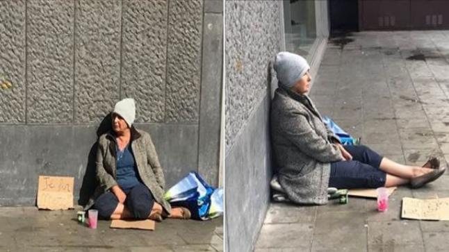 من أبوين مغربيين.. سياسية شهيرة تتحول إلى متسولة في شوارع بلجيكا..