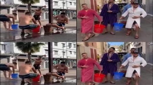 في عزّ جائحة كورونا.. الأمن يلاحق 4 شبان استحمّوا في الشارع العام..