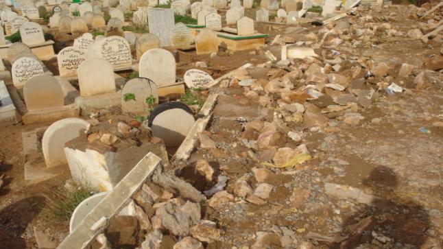 مقبرة الشهداء بوجدة تعرف وضعية حرجة بسبب امتلائها الكلي وهيمنة “مافيا خاصة” عليها