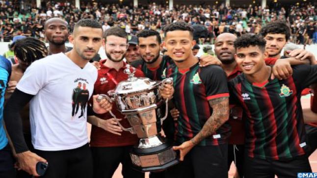 كأس العرش 2019-2020 الجيش الملكي يحرز لقبه 12 بعد تفوقه على المغرب التطواني ( 3-0 )..