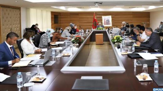 اجتماع لجنة القيادة الخاصة بالمرحلة الأولى من الدراسة المتعلقة ببلورة توجهات السياسة العامة لإعداد التراب الوطني..