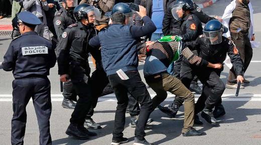 الأساتذ المتعاقدين يواصلون إضرابهم الوطني الذي يستمر إلى غاية السبت المقبل وسط توترات بمجموعة من الأقاليم والجهات..