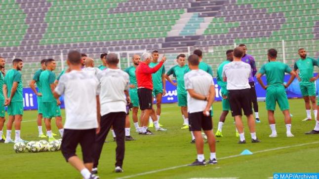 المنتخب الوطني يواصل الاستعدادات لمواجهة كرواتيا الأربعاء المقبل