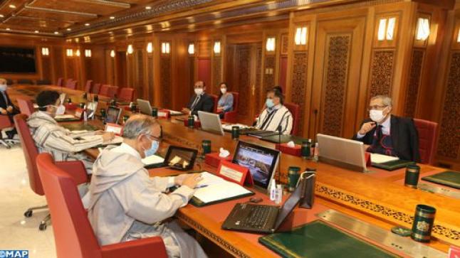 اجتماع مركزي للوقوف على كيفية تدبير المحاكم خلال مرحلة ما بعد رفع الحجر الصحي