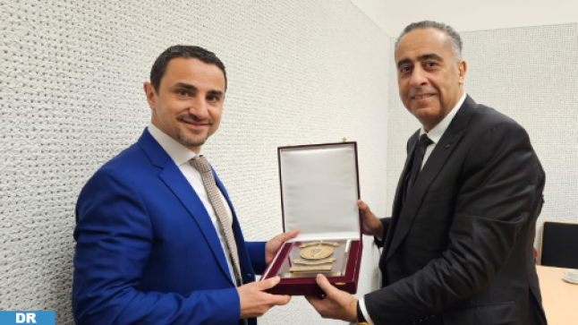 عبد اللطيف حموشي يجري محادثات مع المدير العام لمصالح حماية الدولة والاستخبارات بجمهورية النمسا￼