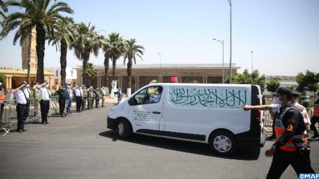 جثمان الوزير الأول الأسبق عبد الرحمان اليوسفي يوارى الثرى بمقبرة الشهداء في الدار البيضاء..