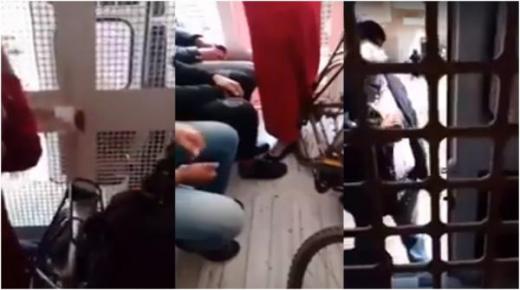 سيدة نشرت فيديو مباشر من داخل سيارة الشرطة.. هذا مصيرها..