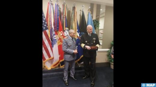 المفتش العام للقوات المسلحة الملكية يترأس إلى جانب كاتب الدولة الأمريكي في الدفاع الاجتماع ال12 للجنة الاستشارية المغربية-الأمريكية للدفاع