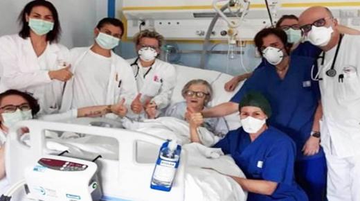 لا خوف على المسنين .. عمرها 95 عاما.. أكبر مريضة في إيطاليا تتعافى من كورونا