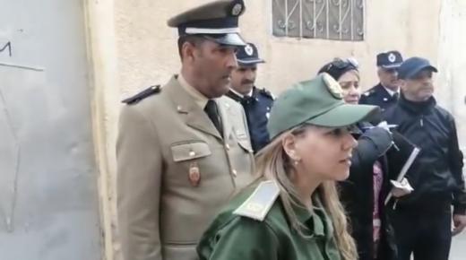 هيئة حقوقية تضامن مع قائدة الملحقة الادارية الثامنة عشر بوجدة..