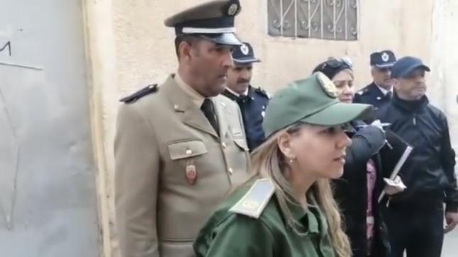 هيئة حقوقية تضامن مع قائدة الملحقة الادارية الثامنة عشر بوجدة..