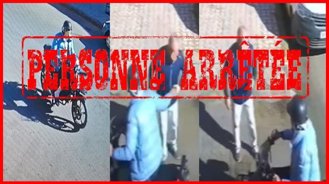 فيديو يوثق سرقة بالخطف يقود إلى توقيف الجاني