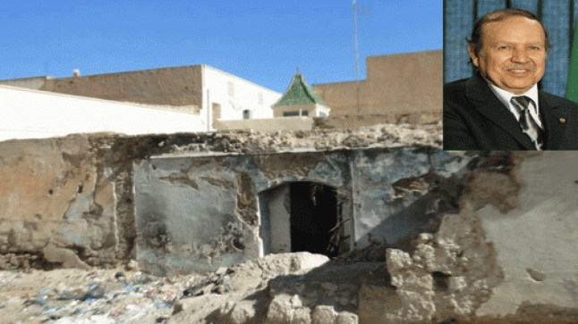 سلطات وجدة تهدم منزل آل بوتفليقة بالمدينة القديمة بحضور ممثلة الورثة