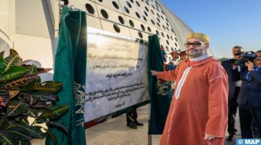 الملك محمد السادس يدشن المحطة الطرقية الجديدة للرباط..￼