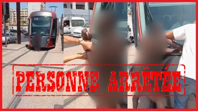 إيقاف مهاجر إفريقي عرقل سير طرامواي بالدار البيضاء