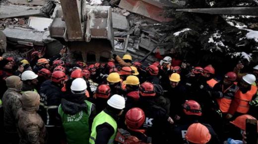 وفيات المغاربة تبلغ 6 في زلزال تركيا￼