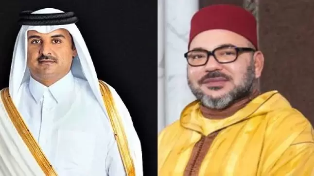 الملك محمد السادس يبعث رسالة خطية إلى أخيه الشيخ تميم بن حمد آل ثاني أمير دولة قطر