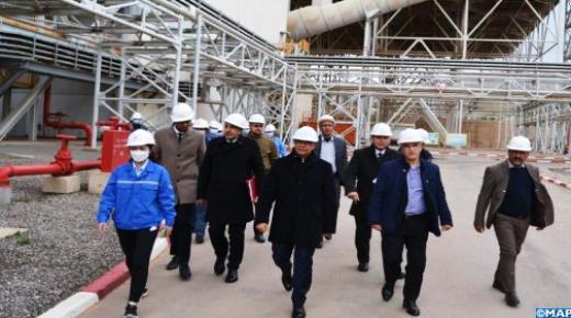 الحافظي يتفقد ظروف اشتغال المحطة الحرارية الجديدة لجرادة..